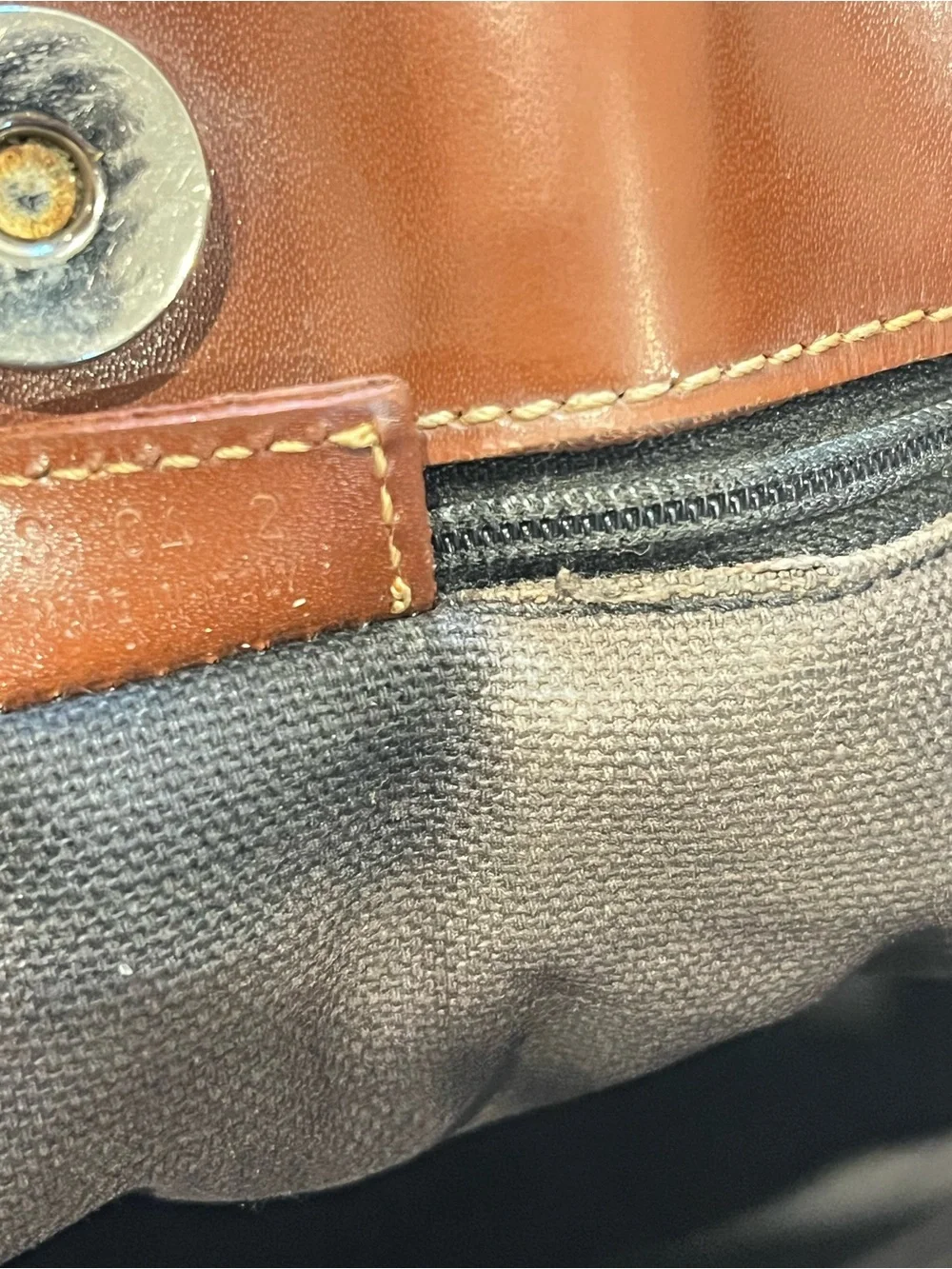 Burberry Haymarket vintage tote bag